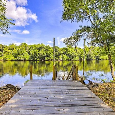 Charming Abode With Dock On The Suwannee River Bell Εξωτερικό φωτογραφία