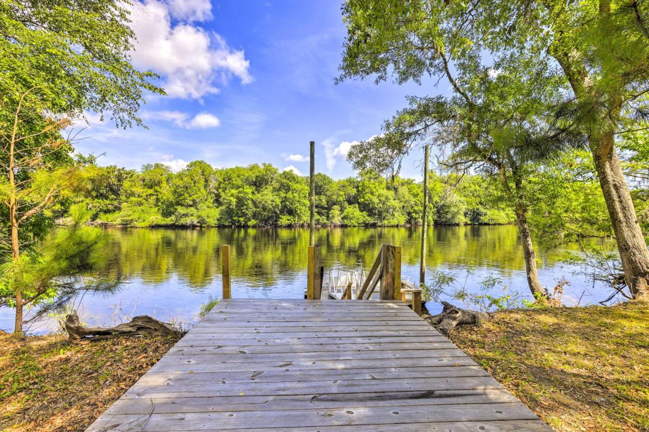 Charming Abode With Dock On The Suwannee River Bell Εξωτερικό φωτογραφία