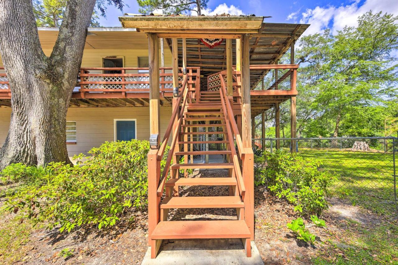 Charming Abode With Dock On The Suwannee River Bell Εξωτερικό φωτογραφία