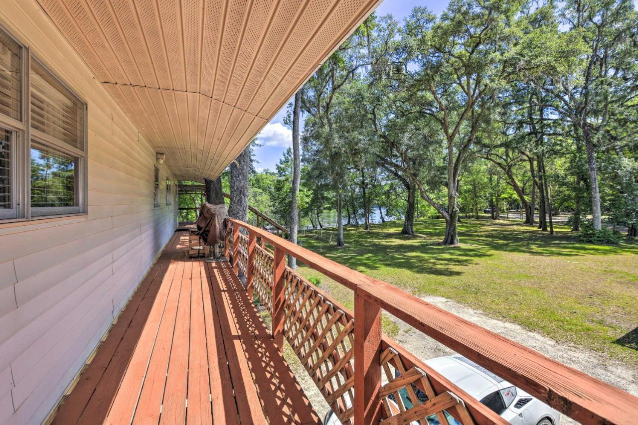 Charming Abode With Dock On The Suwannee River Bell Εξωτερικό φωτογραφία
