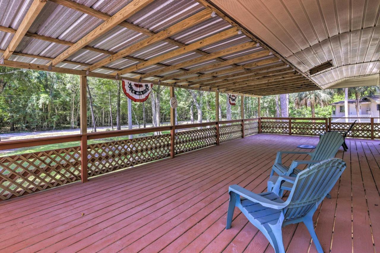Charming Abode With Dock On The Suwannee River Bell Εξωτερικό φωτογραφία