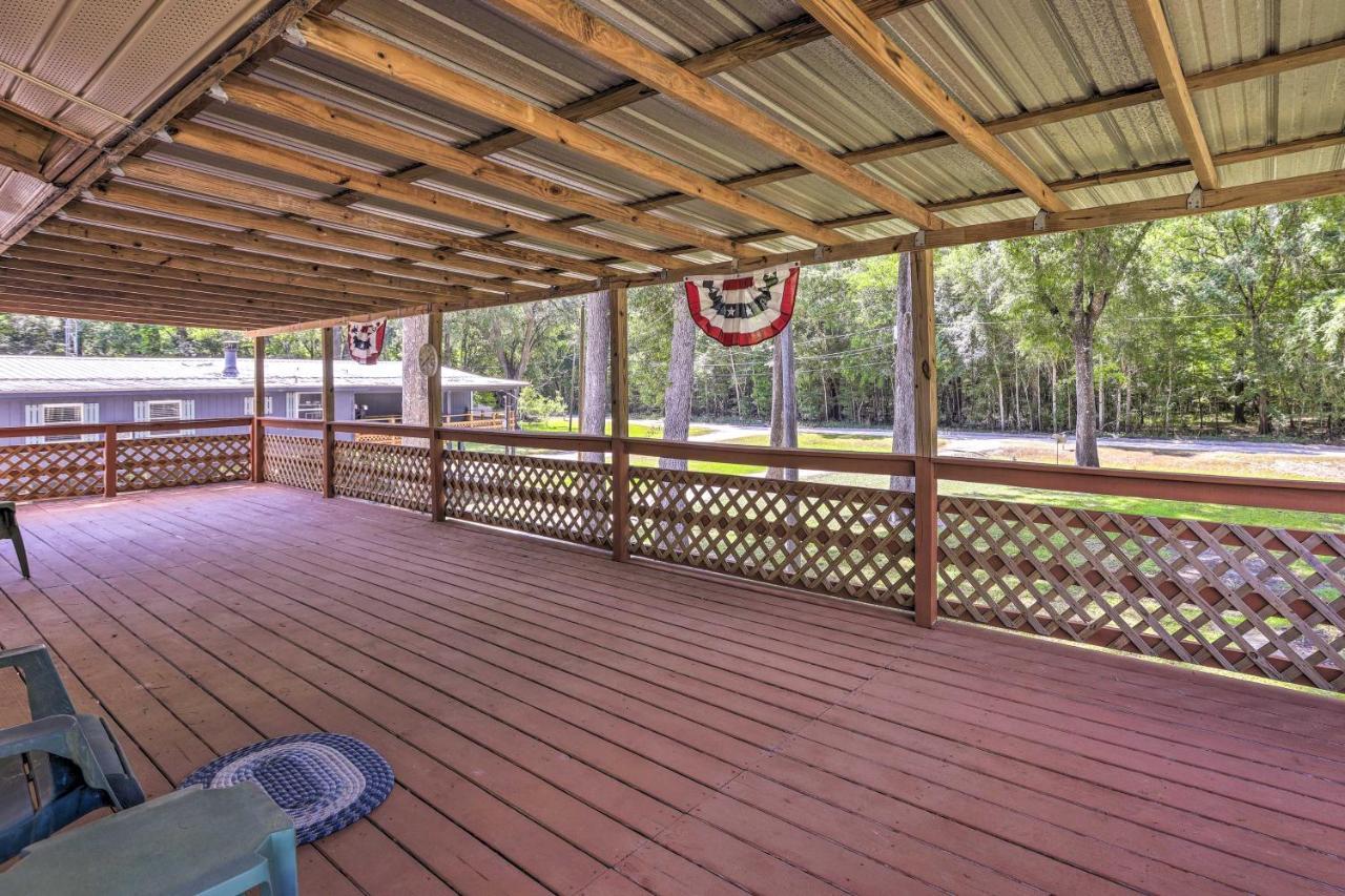 Charming Abode With Dock On The Suwannee River Bell Εξωτερικό φωτογραφία