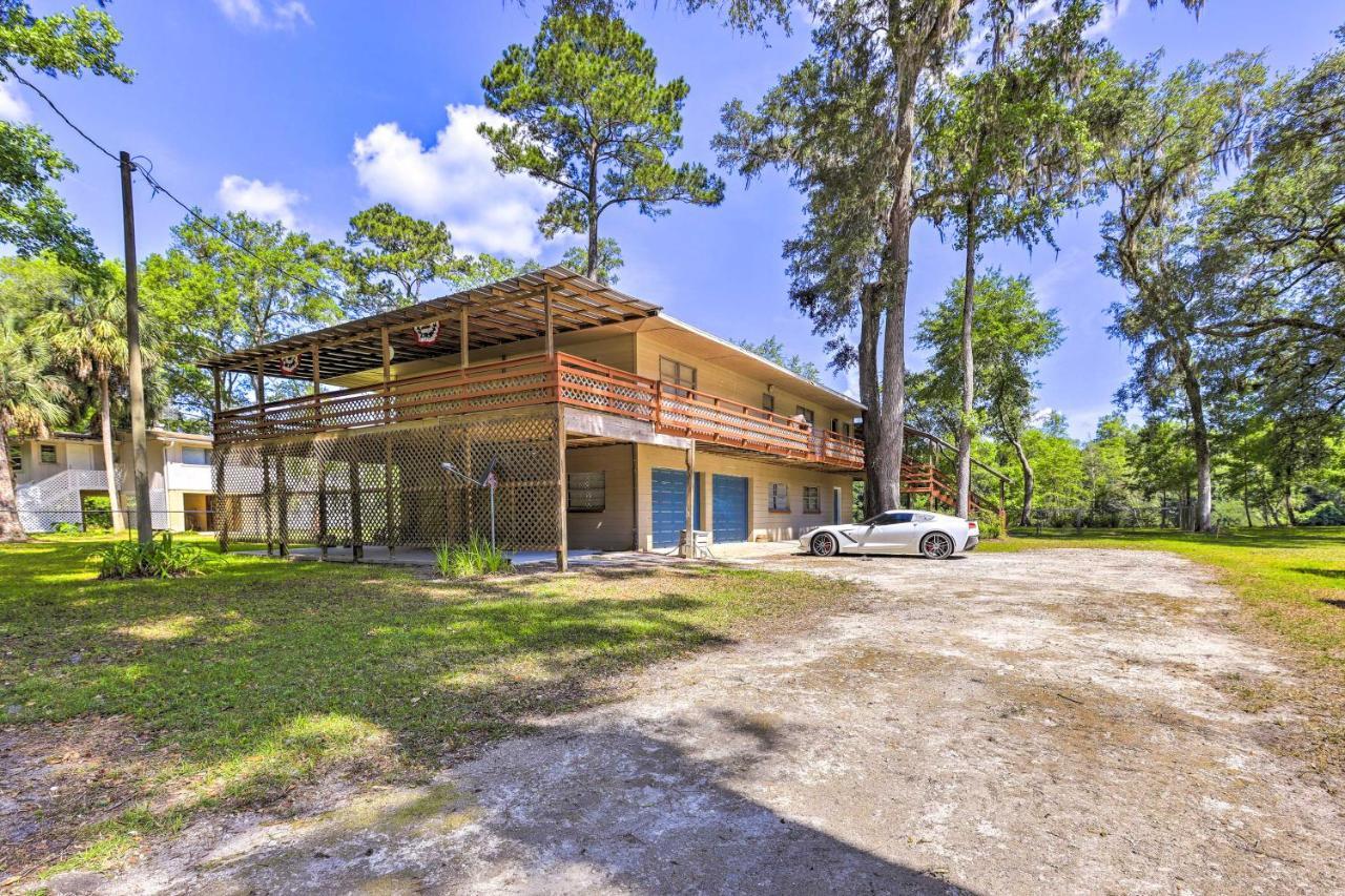 Charming Abode With Dock On The Suwannee River Bell Εξωτερικό φωτογραφία