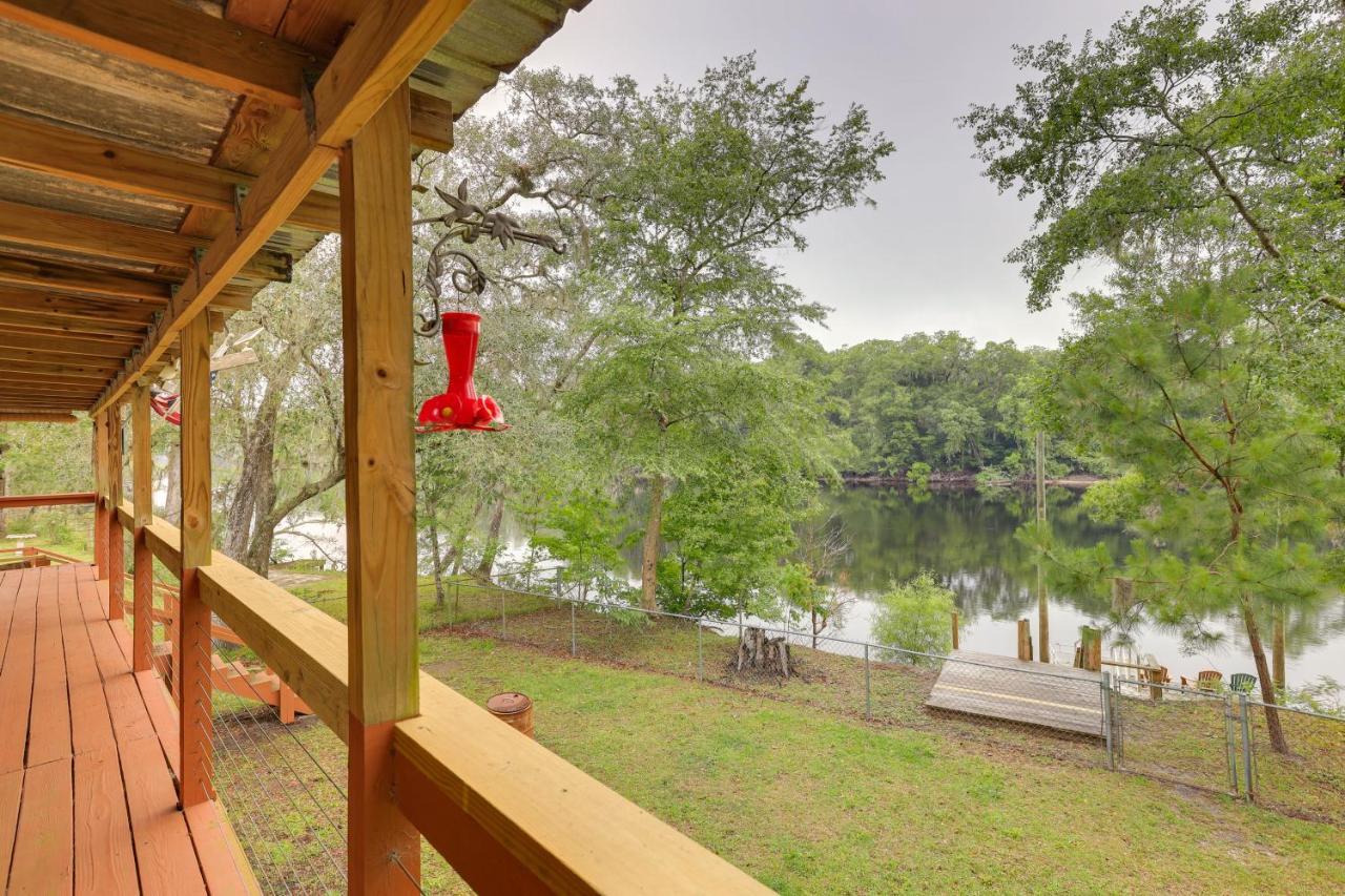 Charming Abode With Dock On The Suwannee River Bell Εξωτερικό φωτογραφία